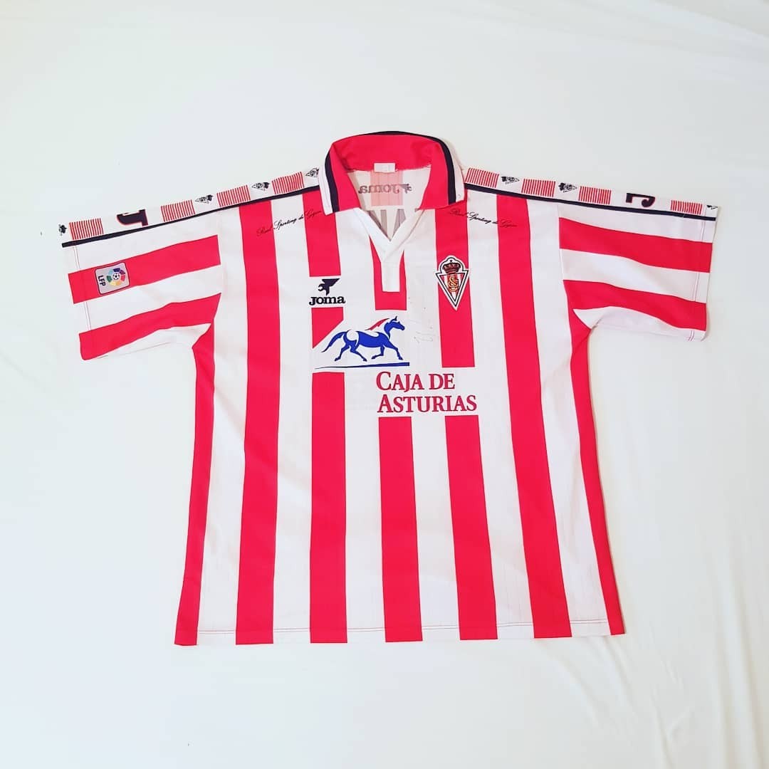 Sporting Gijón 1996-97 Home Kit