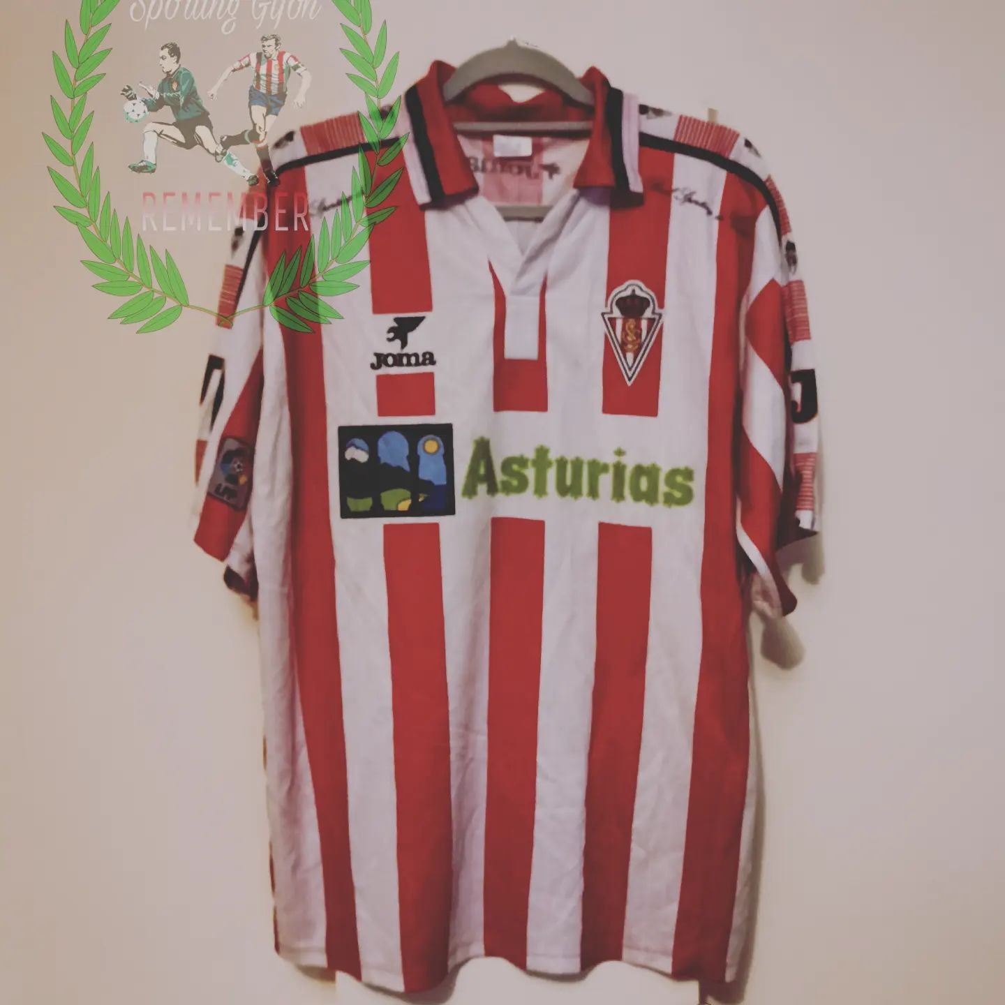 Sporting Gijón 1996-97 Home 2 Kit