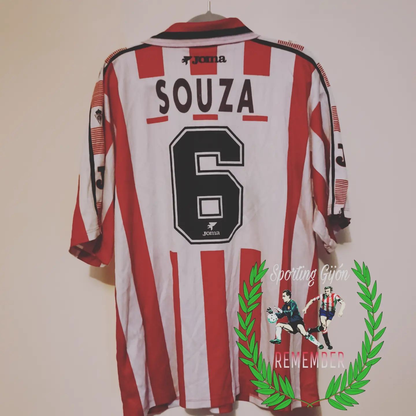 Sporting Gijón 1996-97 Home 2 Kit