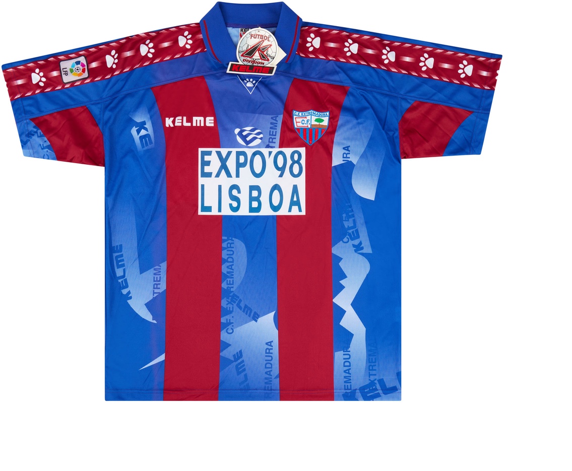 CF Extremadura 1996-97 Home Kit