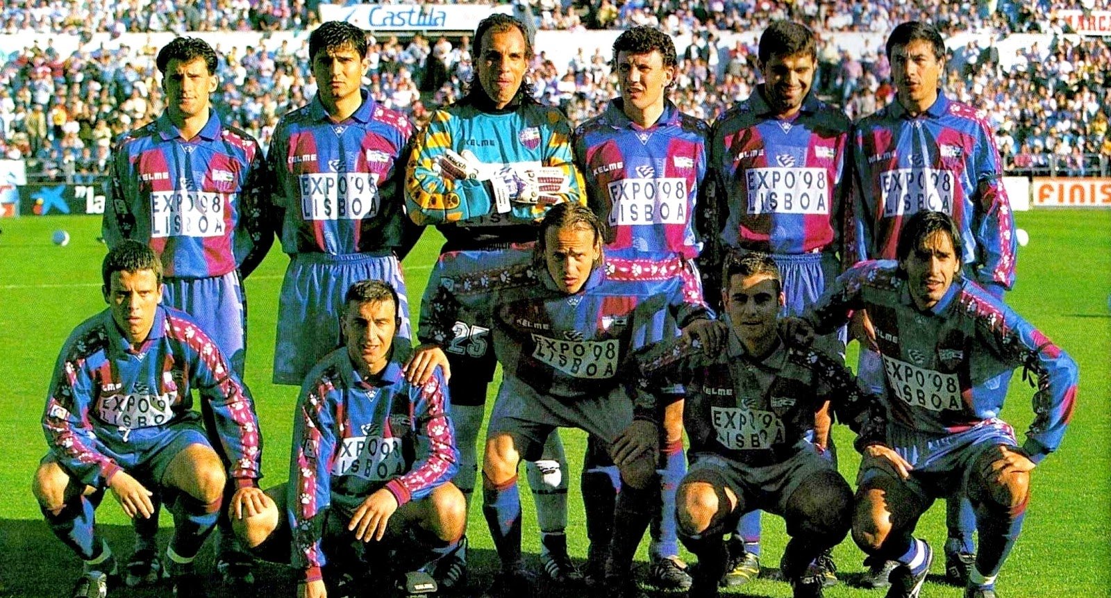 CF Extremadura 1996-97 GK 2 Kit