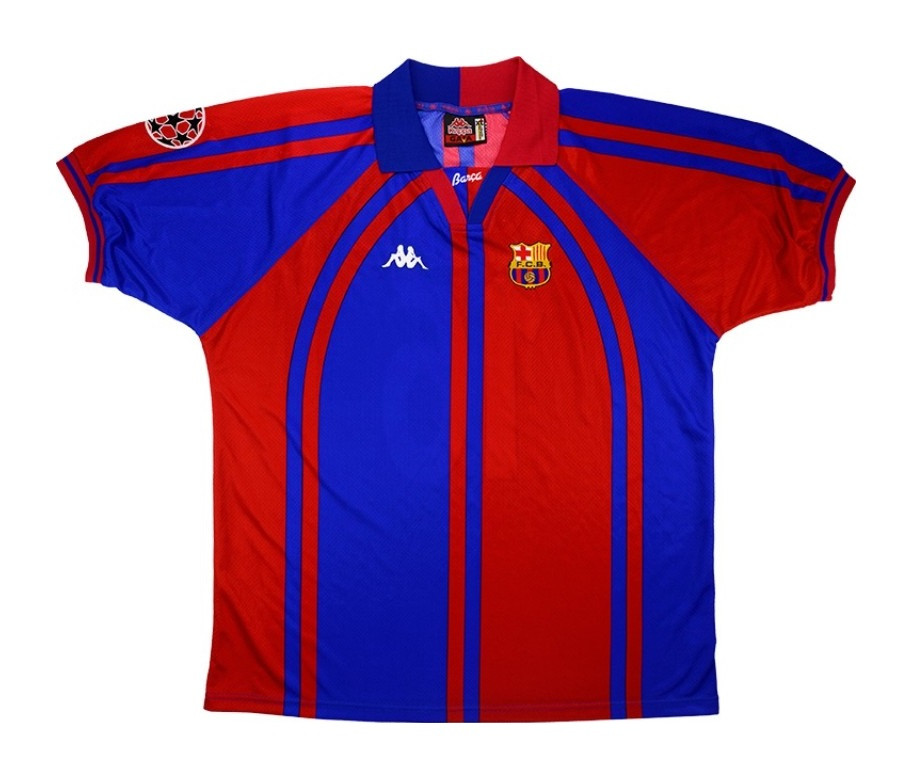 FC Barcelona 1997-98 Champions League Home Kit