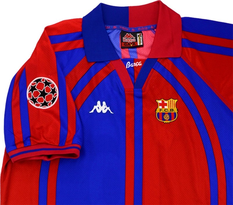 FC Barcelona 1997-98 Champions League Home Kit