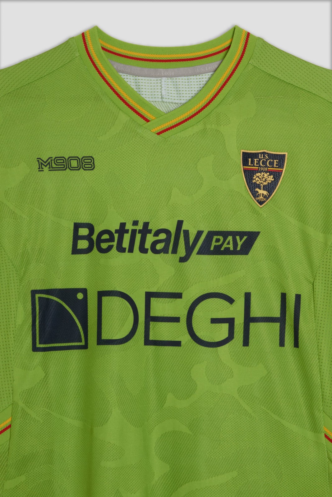 US Lecce 2025-26 GK Home Kit