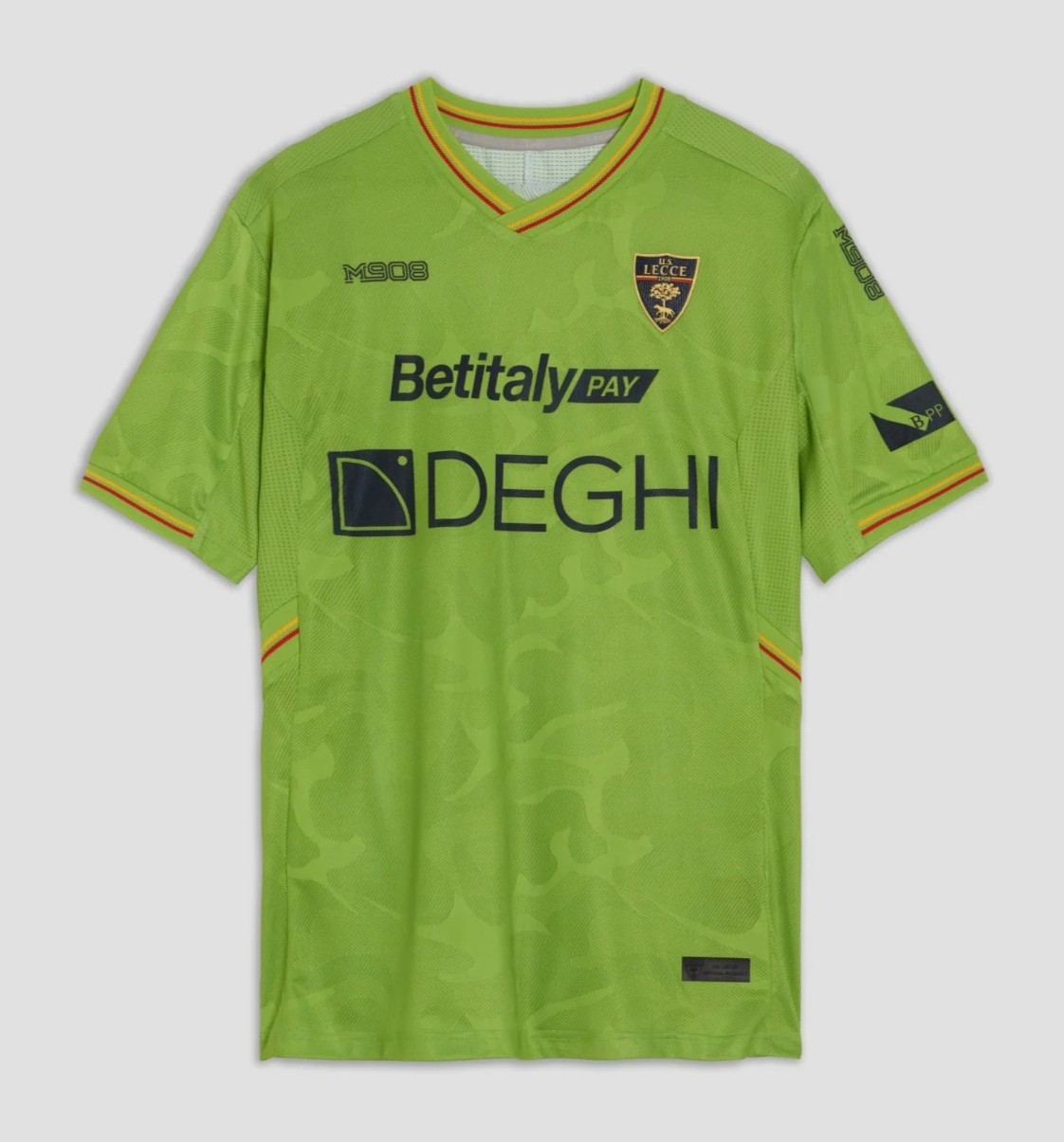 US Lecce 2025-26 GK Home Kit