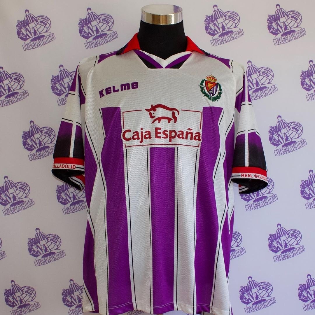 Real Valladolid 1997-98 European Home Kit