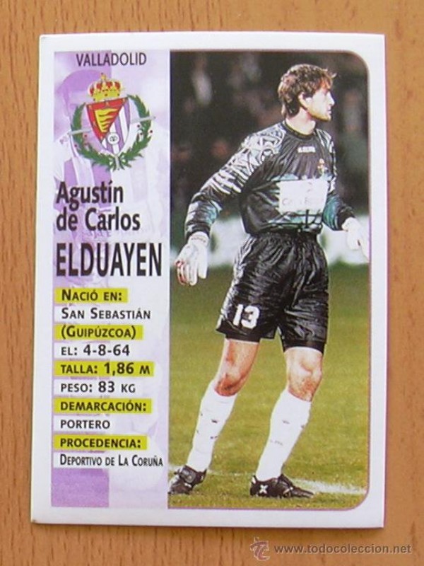 Real Valladolid 1997-98 GK 1 Kit