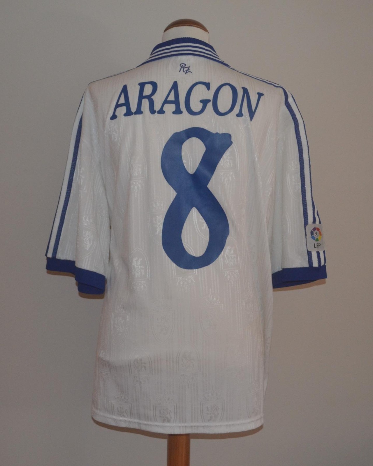 Real Zaragoza 1997-98 Home Kit