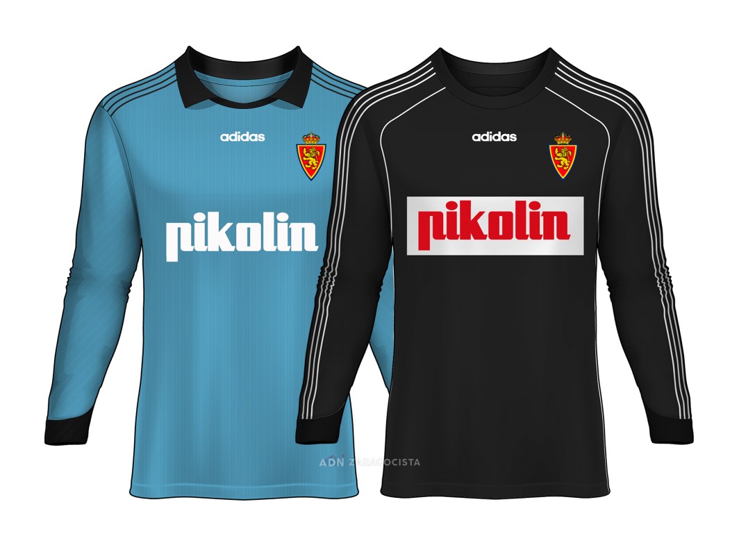 Real Zaragoza 1997-98 GK 1 Kit