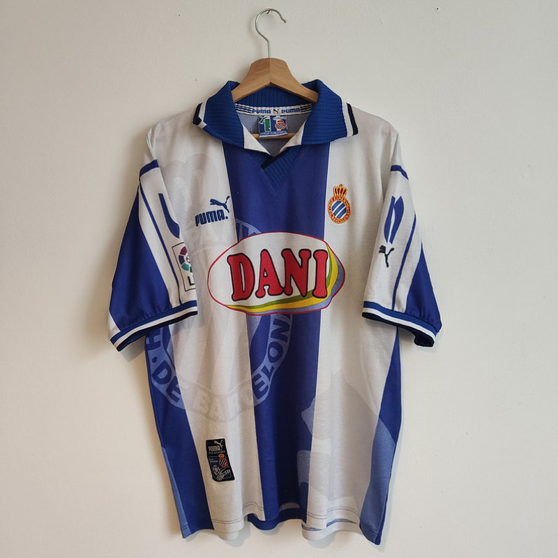 RCD Espanyol 1997-98 Home Kit
