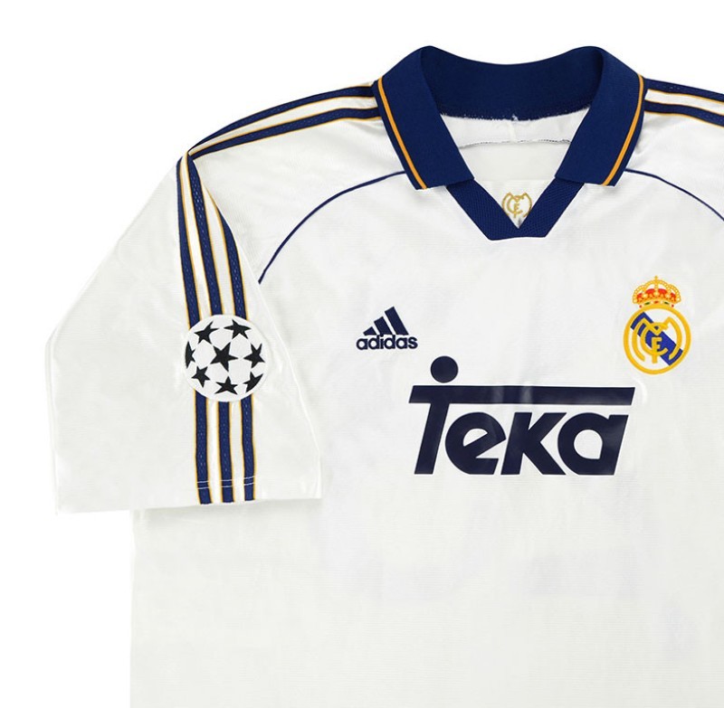 Real Madrid 1998-99 Champions League Home Kit