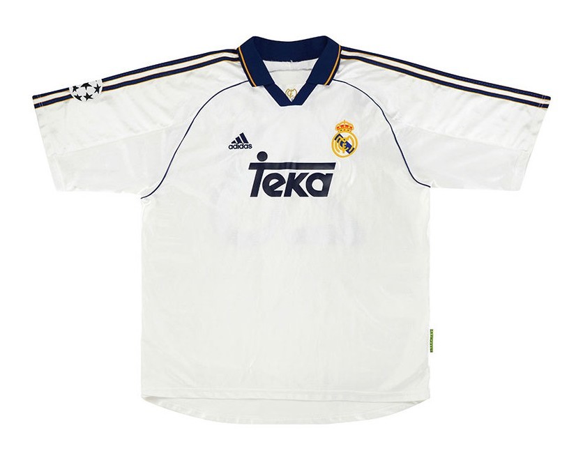 Real Madrid 1998-99 Champions League Home Kit