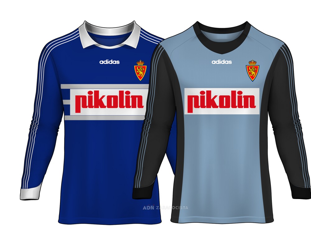 Real Zaragoza 1998-99 GK 2 Kit