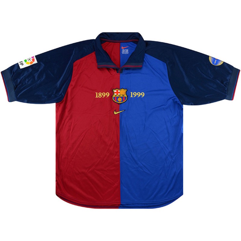 FC Barcelona 1999-00 Home Kit
