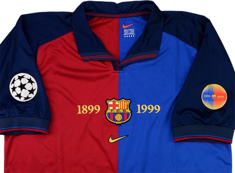 FC Barcelona 1999-00 Home Kit