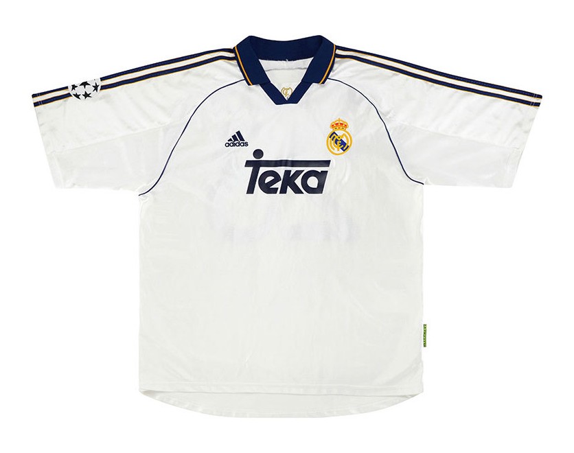 Real Madrid 1999-00 Champions League Home Kit
