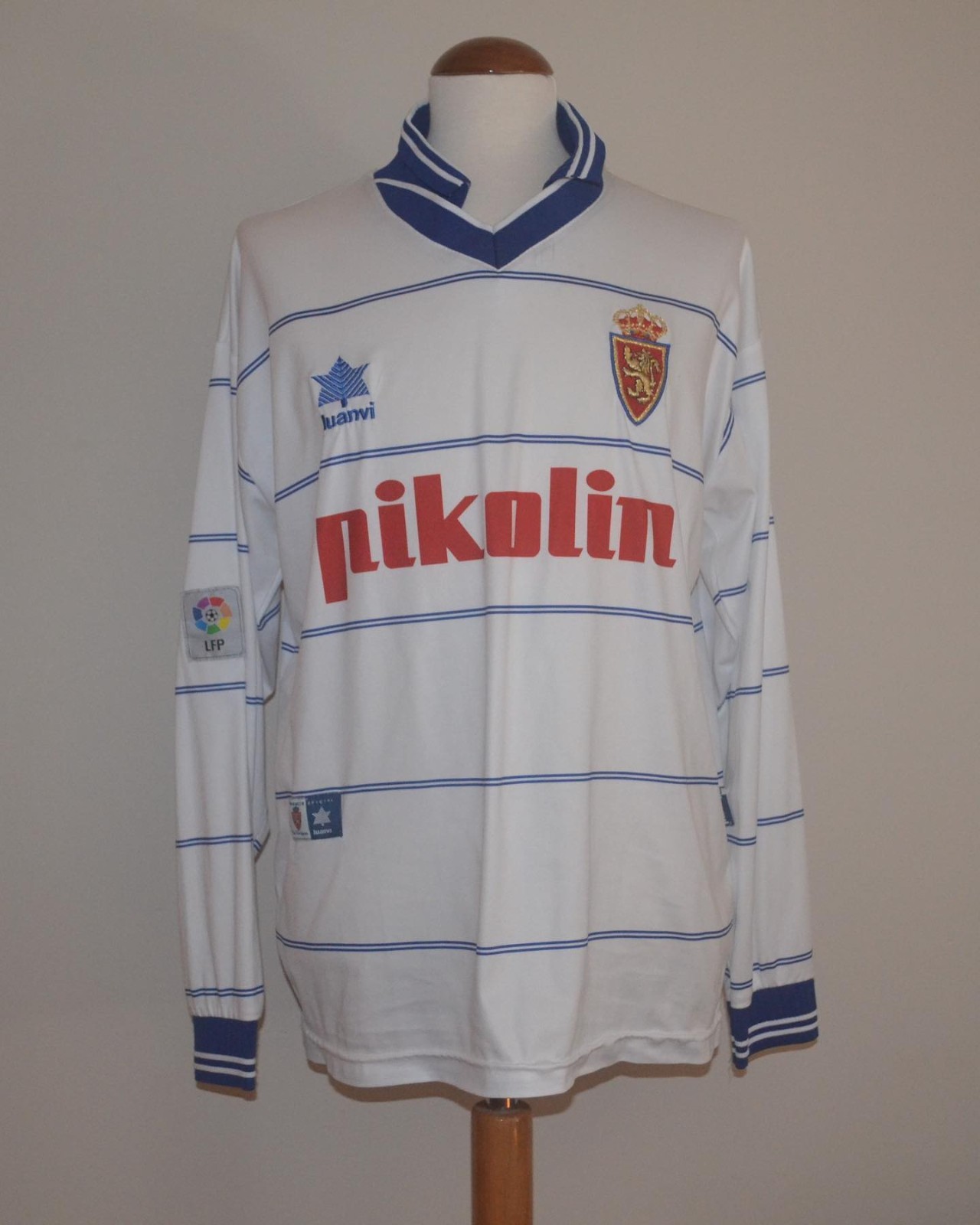 Real Zaragoza 1999-00 Home Kit