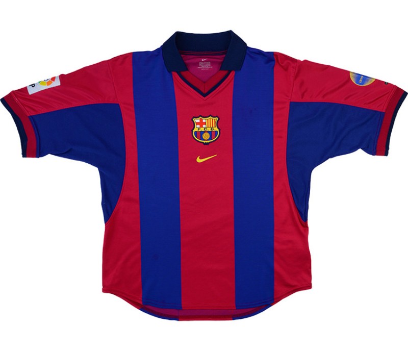 FC Barcelona 2000-01 Home Kit