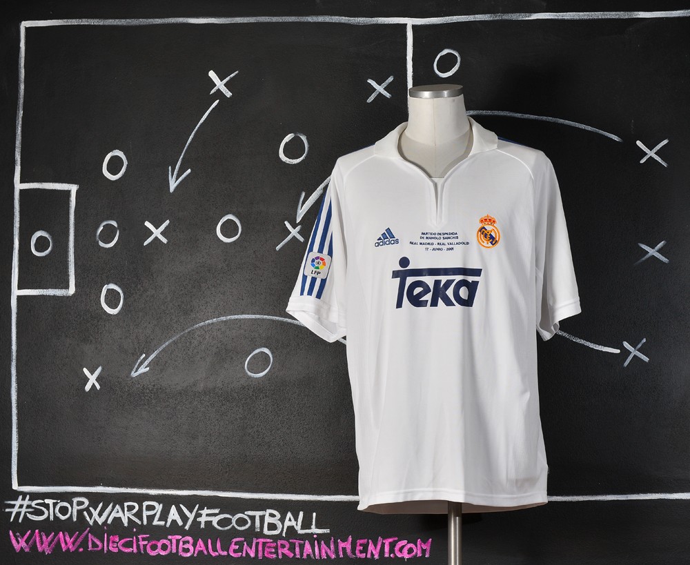 Real Madrid 2000-01 Home 2 Kit