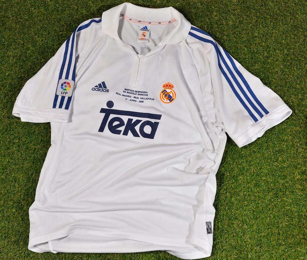 Real Madrid 2000-01 Home 2 Kit
