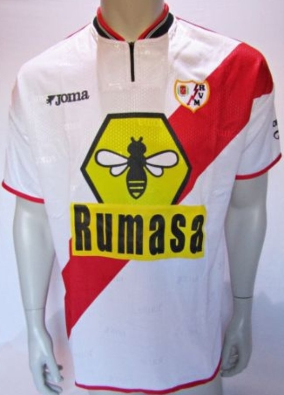 Rayo Vallecano 2000-01 Home Kit