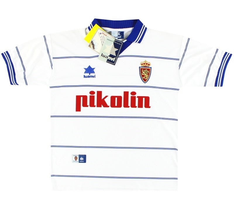 Real Zaragoza 2000-01 Home Kit
