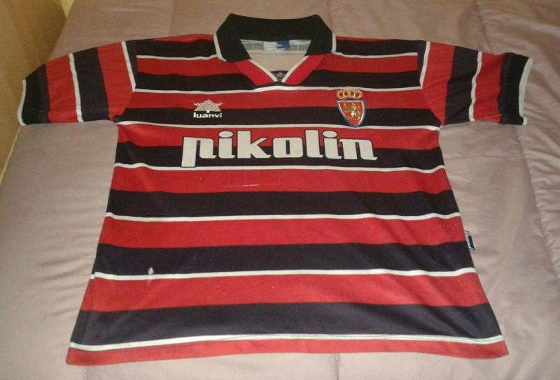 Real Zaragoza 2000-01 Third Kit