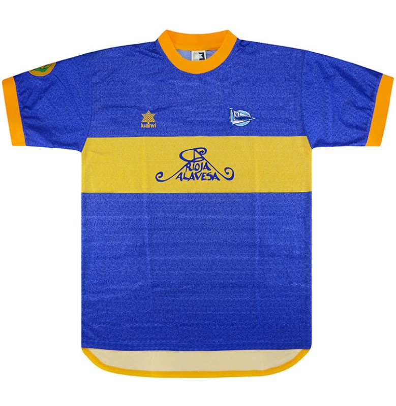 Deportivo Alavés 2000-01 UEFA Cup Final Kit