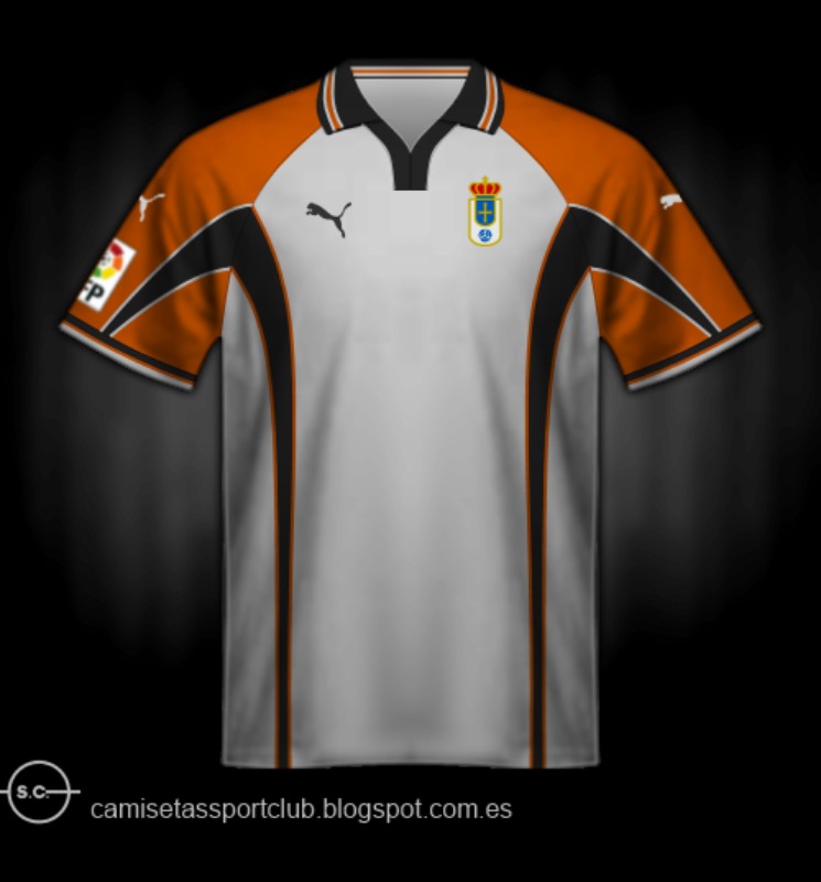 Real Oviedo 2000-01 Third Kit