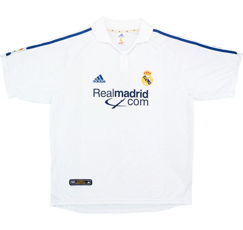 Real Madrid 2001-02 Home Kit