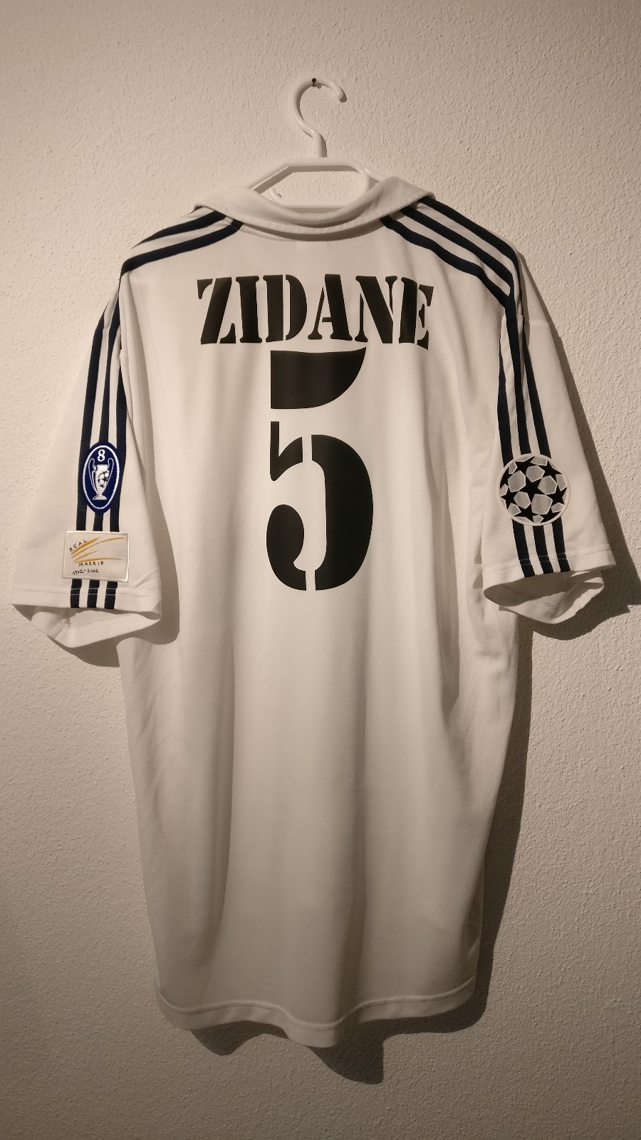 Real Madrid 2001-02 Champions League Home Kit
