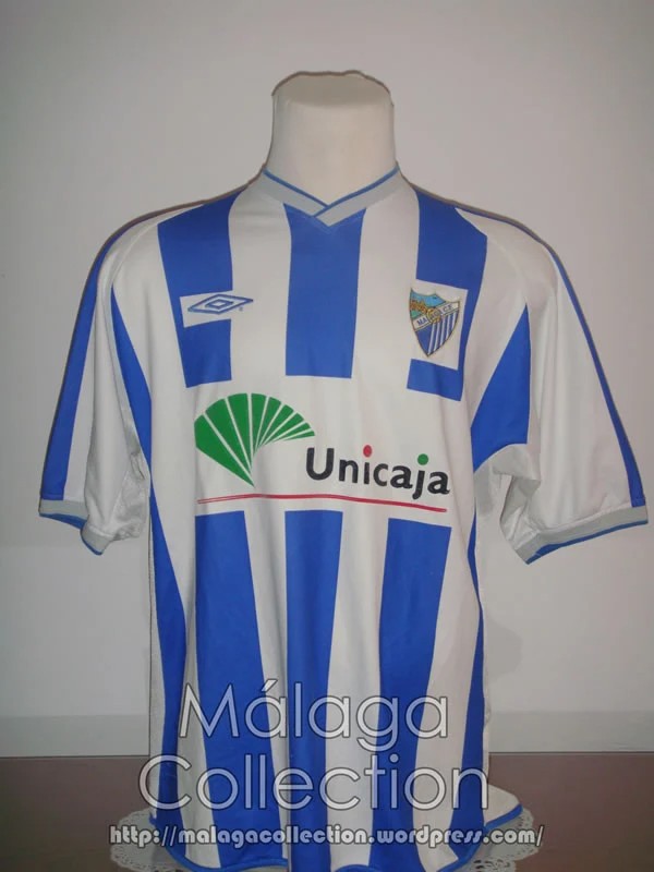Málaga CF 2001-02 Home Kit