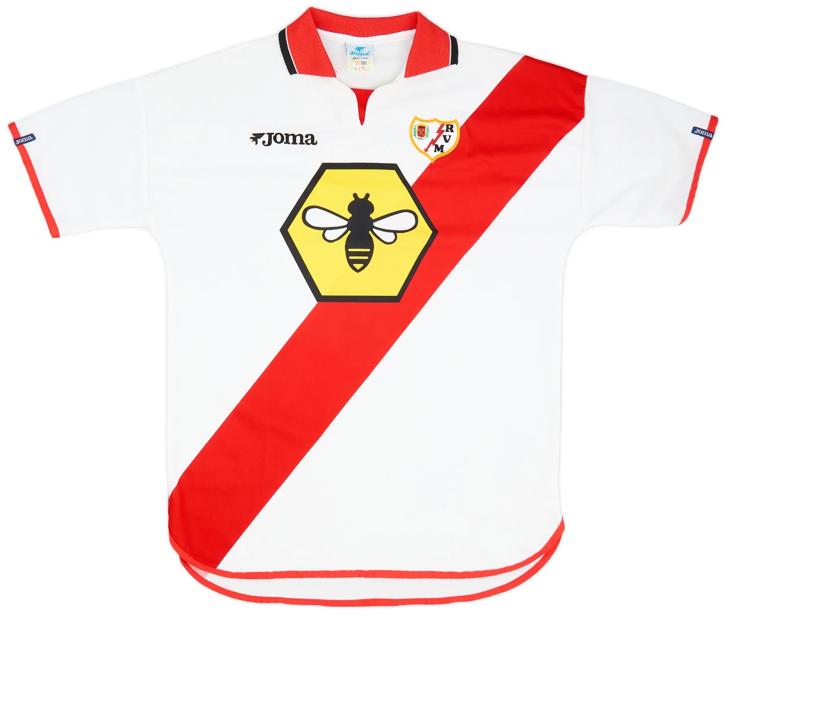 Rayo Vallecano 2001-02 Home Kit
