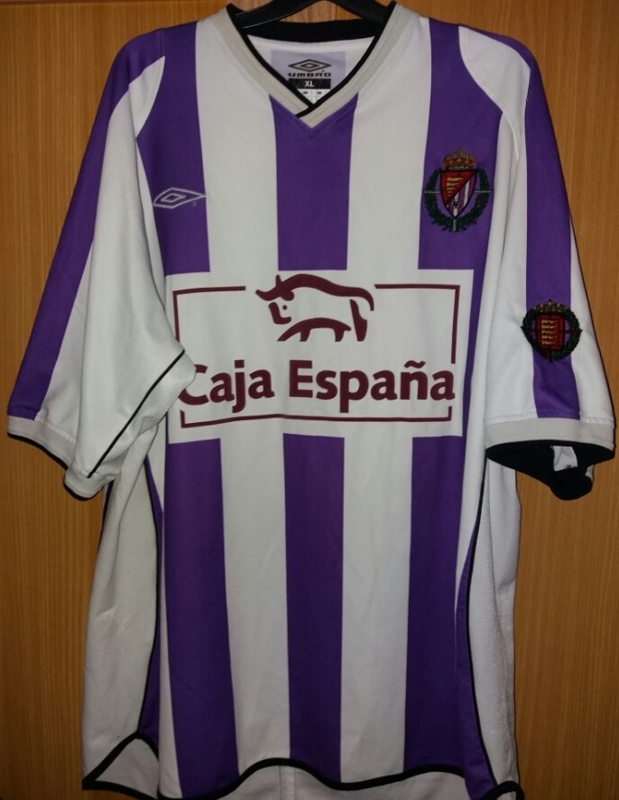 Real Valladolid 2001-02 Home Kit