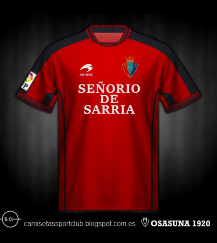 CA Osasuna 2001-02 Home Kit