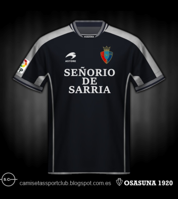 CA Osasuna 2001-02 Away Kit