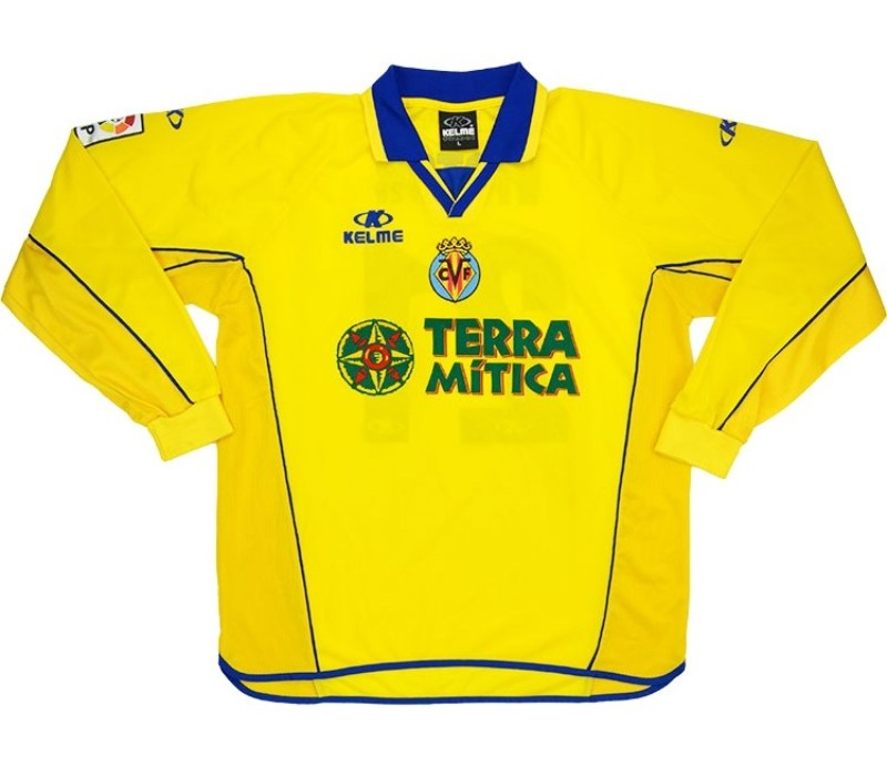 Villarreal CF 2001-02 Home Kit