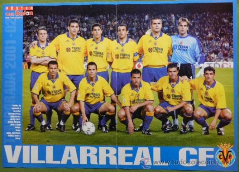 Villarreal CF 2001-02 GK 1 Kit