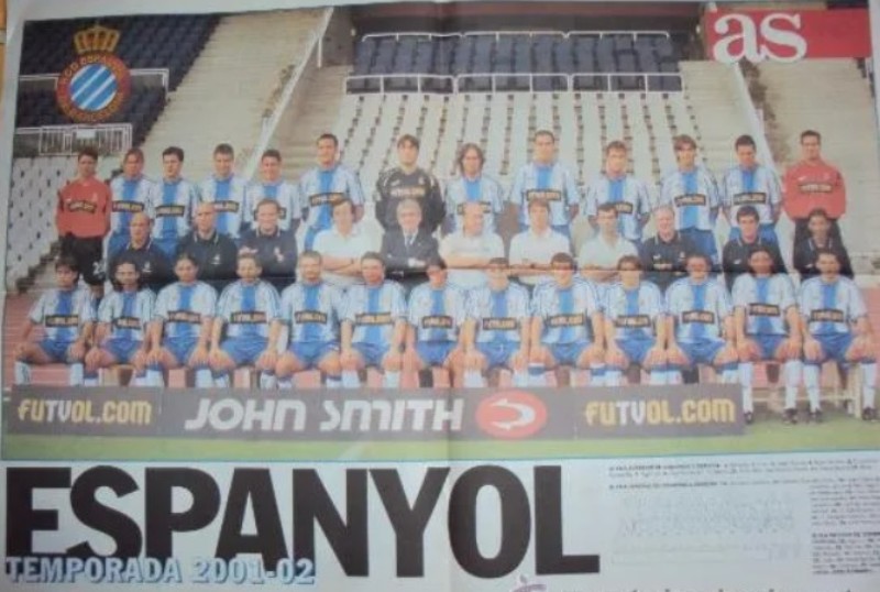 RCD Espanyol 2001-02 GK 1 Kit