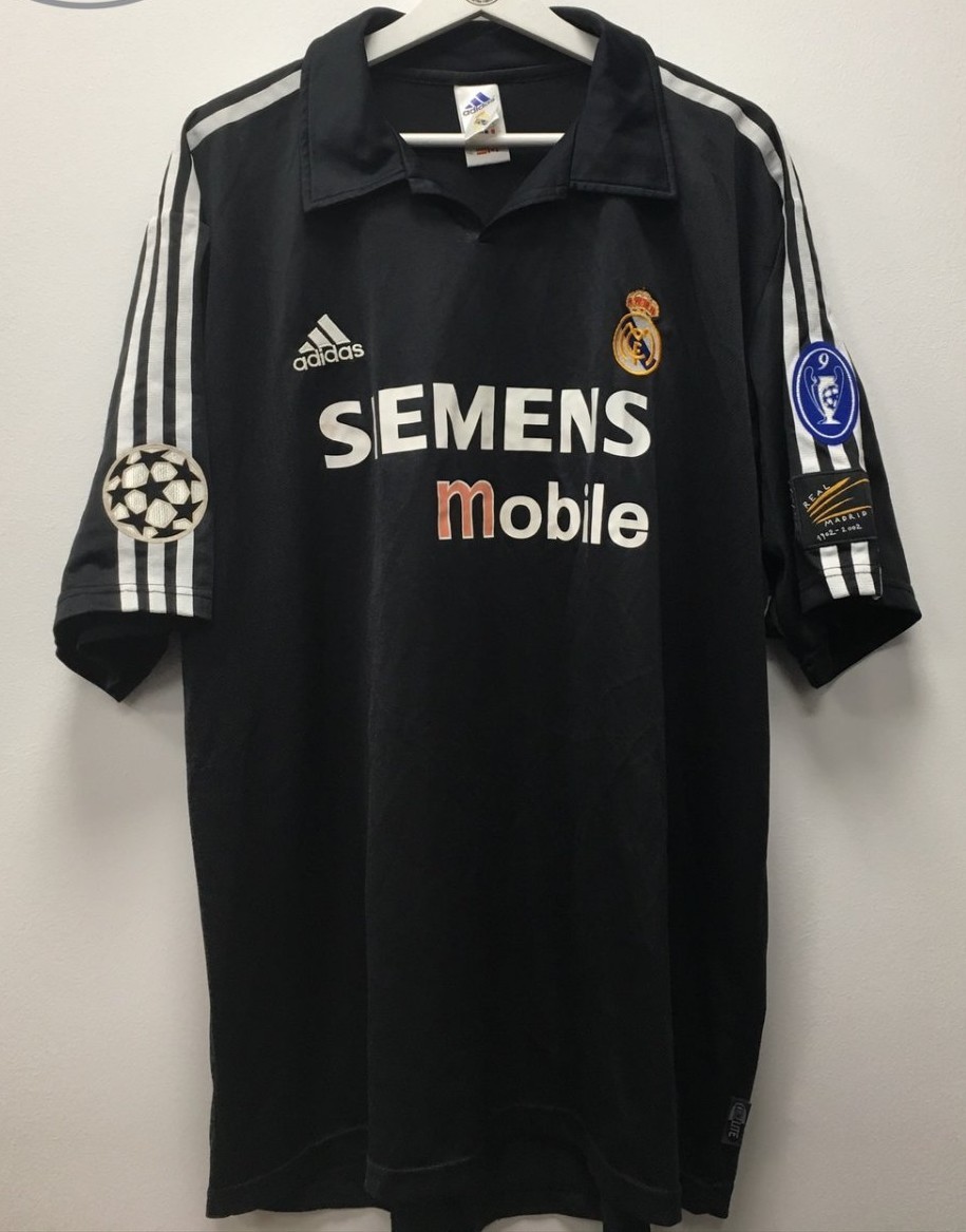 Real Madrid 2002-03 Champions League Away Kit