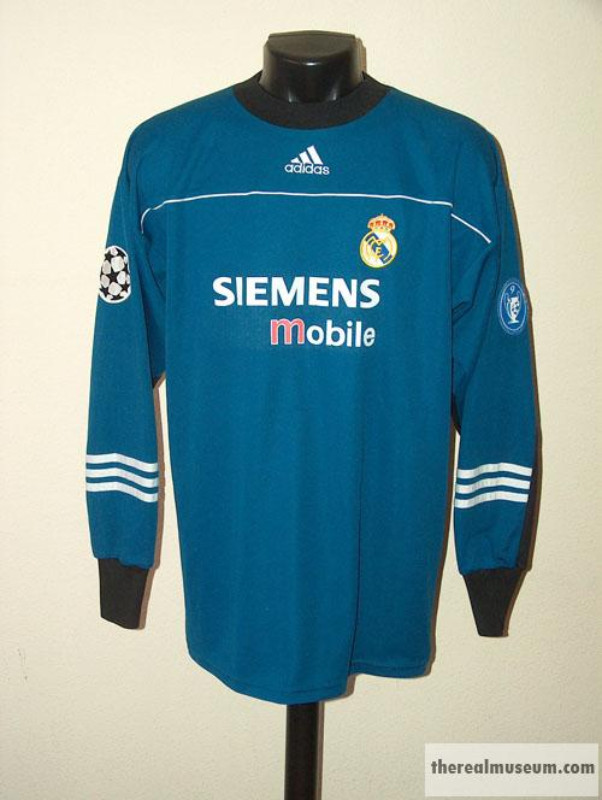 Real Madrid 2002-03 GK 2 Kit