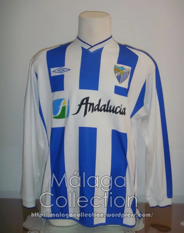 Málaga CF 2002-03 Home Kit