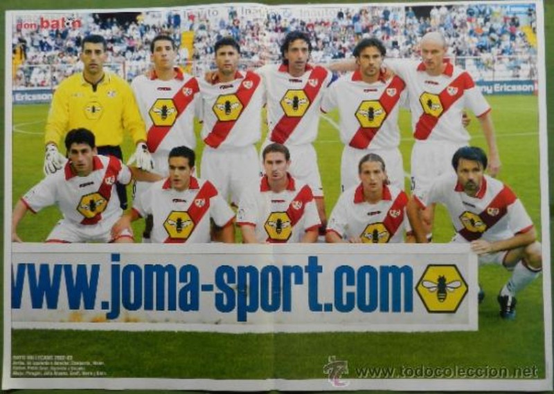 Rayo Vallecano 2002-03 GK 1 Kit