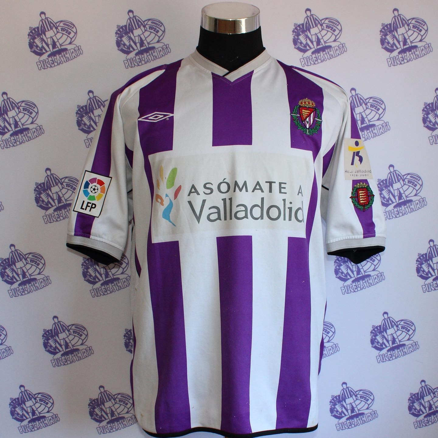 Real Valladolid 2002-03 Home 7 Kit