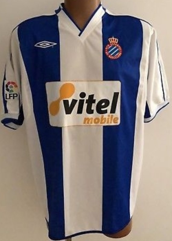 RCD Espanyol 2002-03 Home 3 Kit