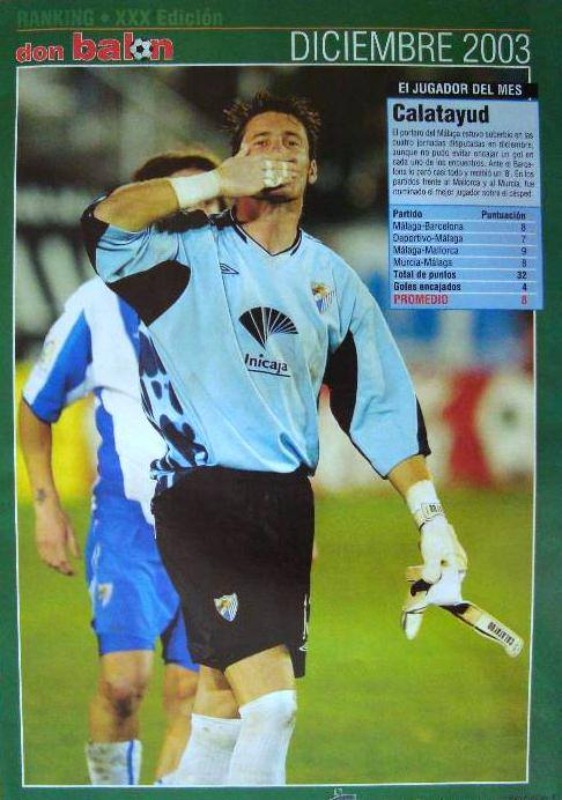 Málaga CF 2003-04 GK 1 Kit