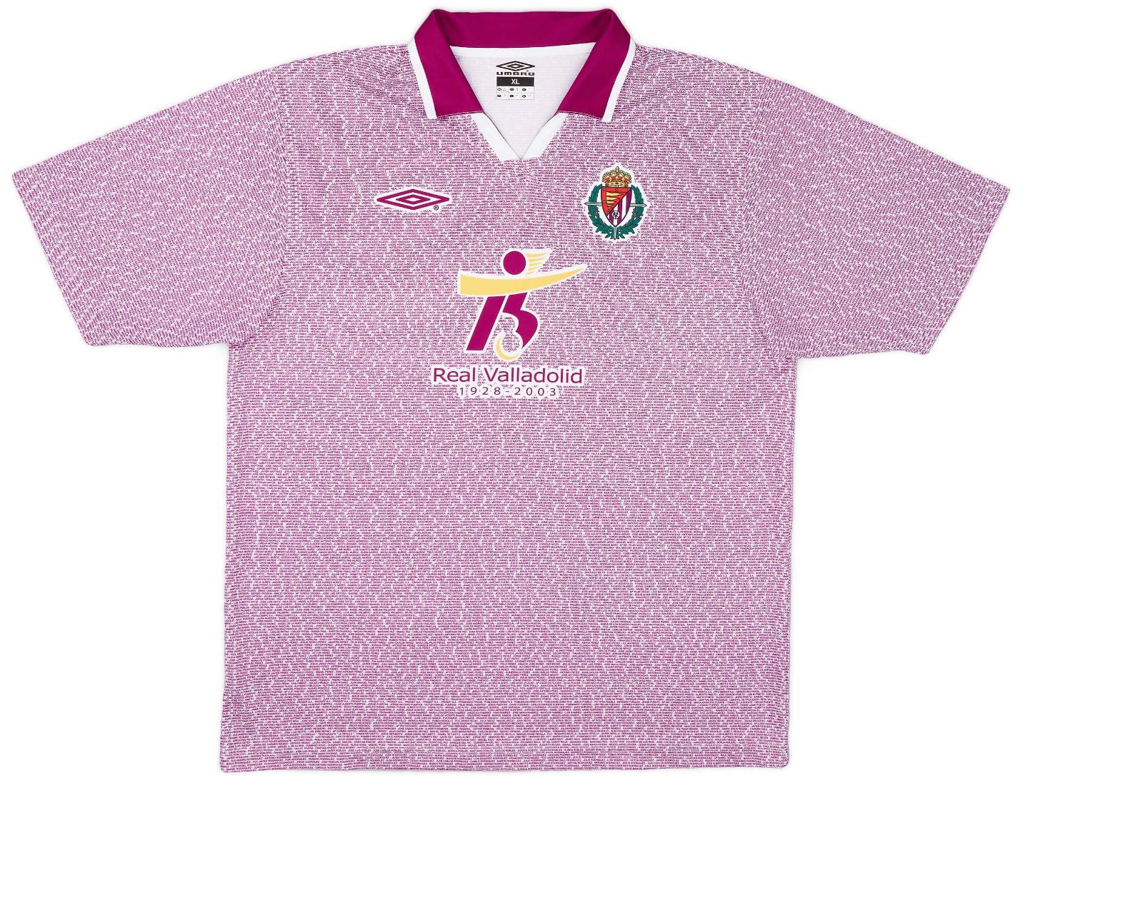 Real Valladolid 2003-04 Anniversary Kit