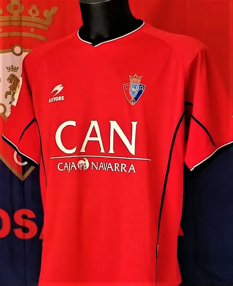 CA Osasuna 2003-04 Home Kit