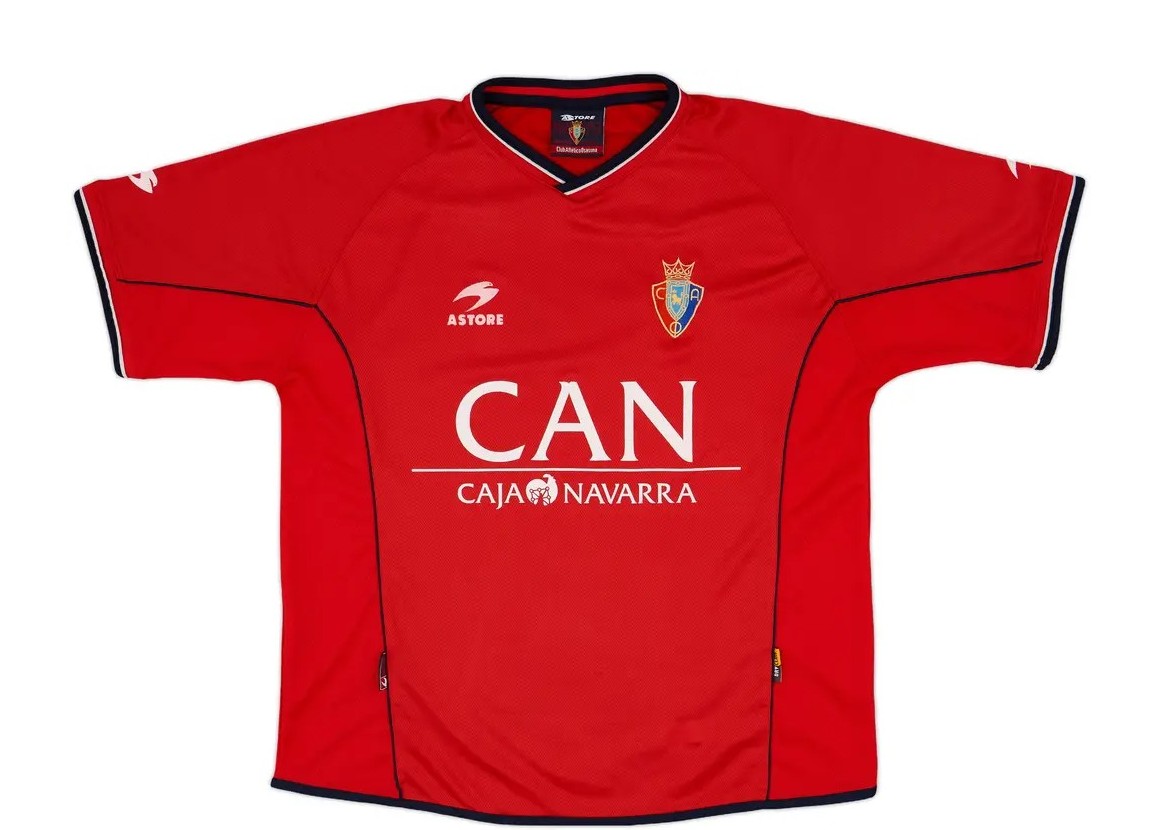 CA Osasuna 2003-04 Home Kit