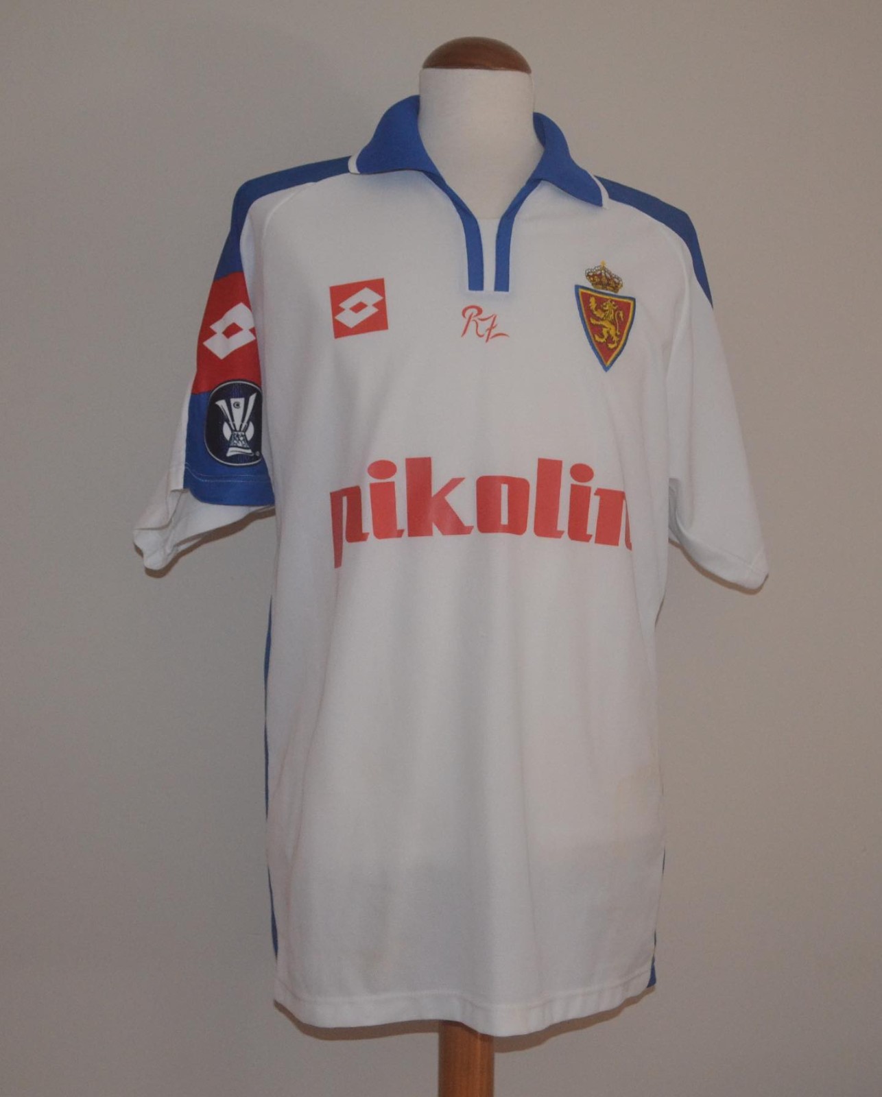 Real Zaragoza 2003-04 Home Kit